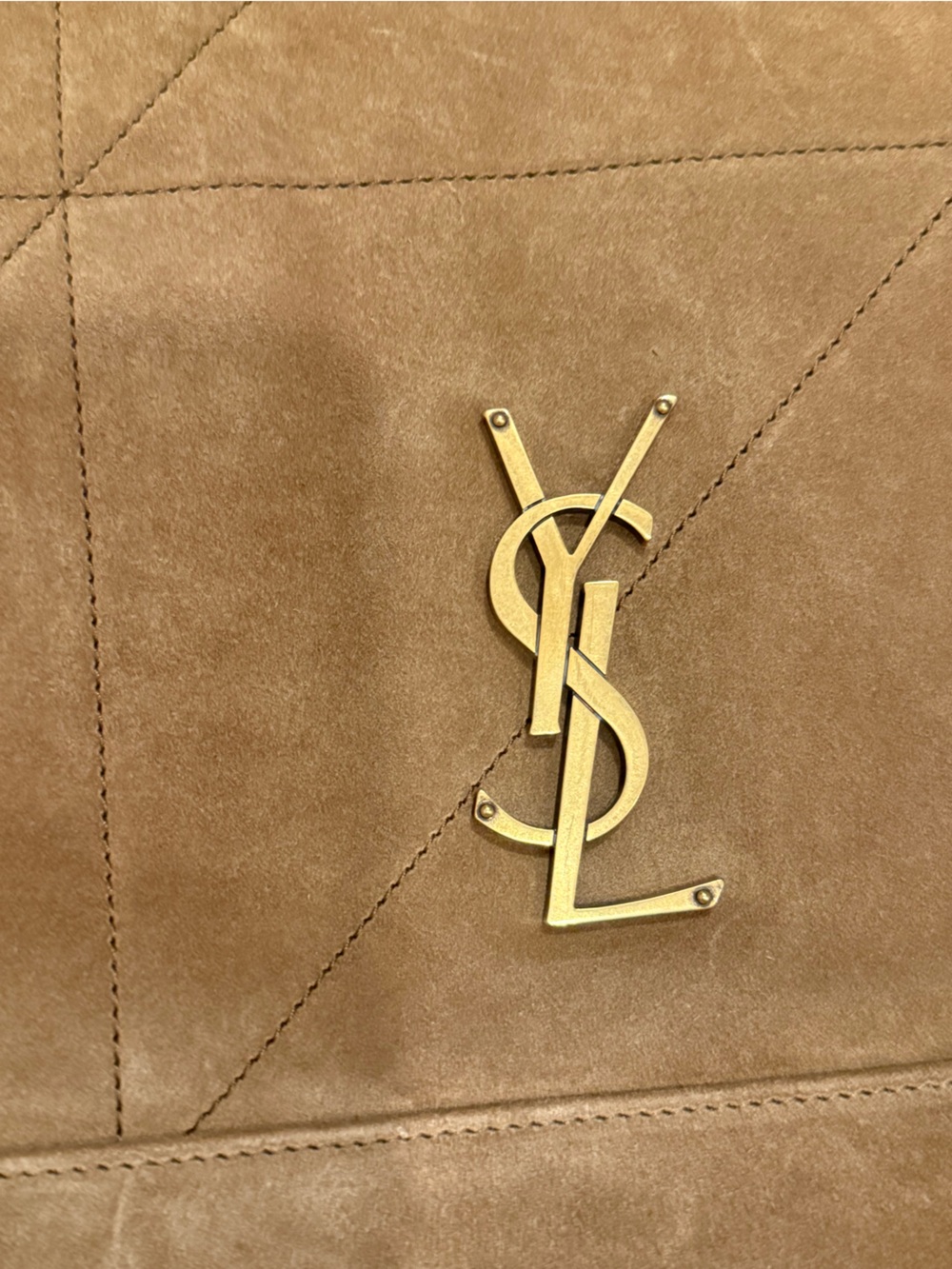 Authentic Saint Laurent Women's Jamie Suede Drawstring Tote Bag - Picture 6 of 15